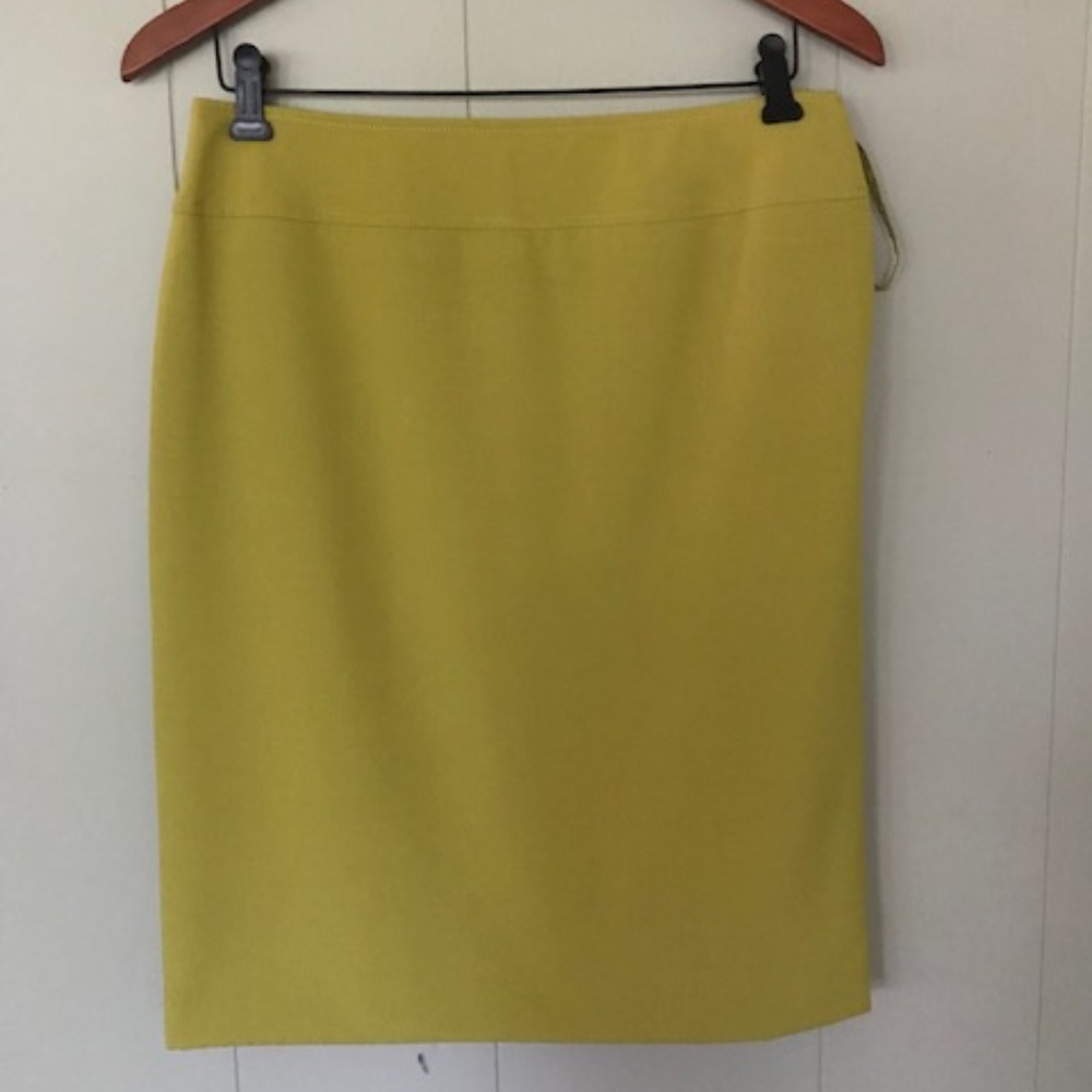 Tahari ASL Solid Bi-Stretch Pencil Skirt